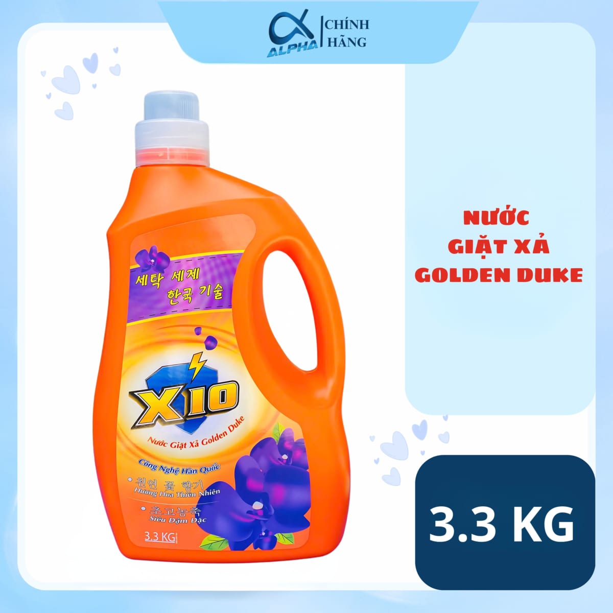 NƯỚC GIẶT XẢ GOLDEN DUKE