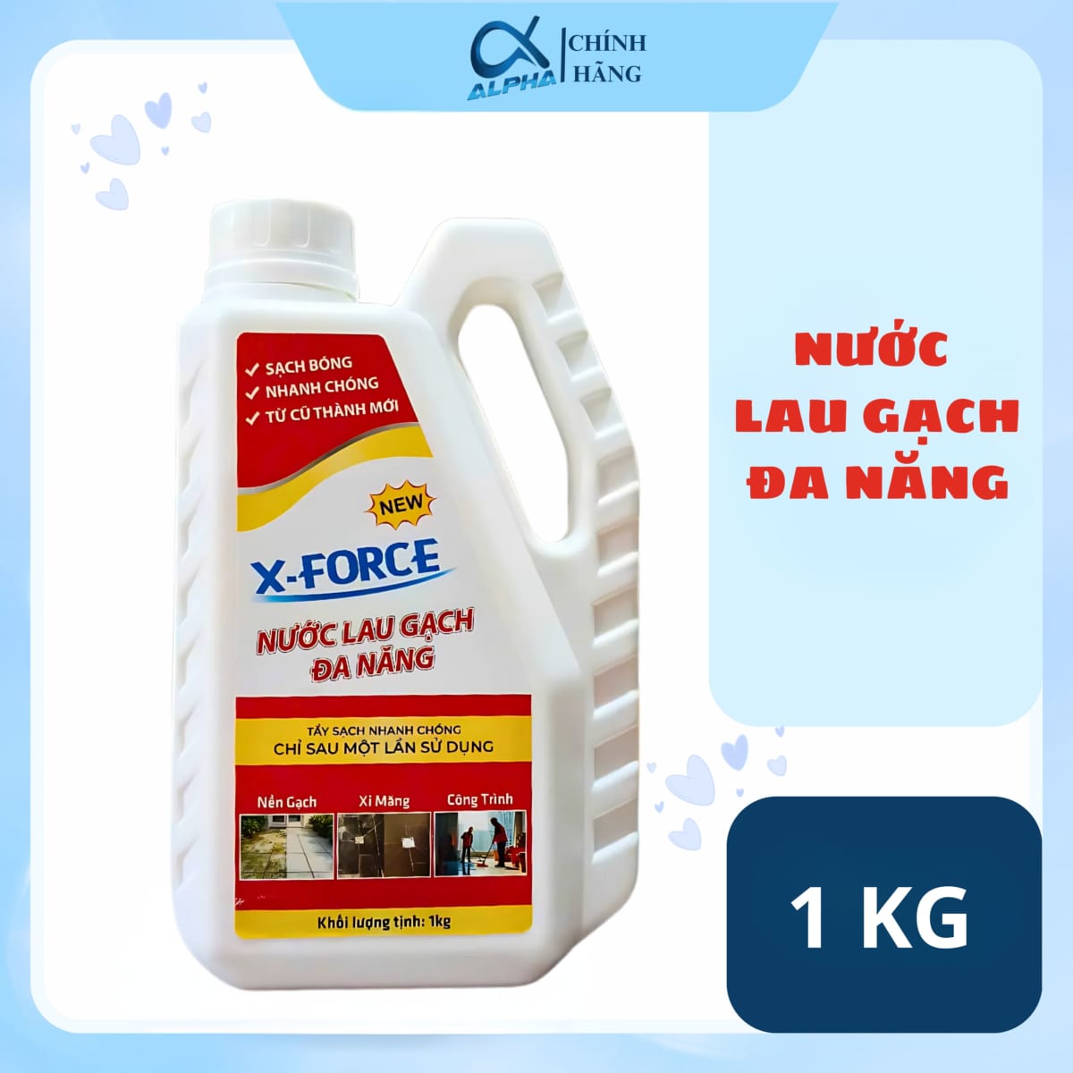 NƯỚC LAU GẠCH ĐA NĂNG